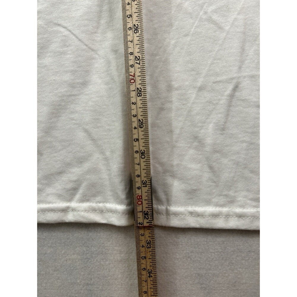 Anti Ice Funny Political Protest Graphic Shirt White Men 3XL Gildan Heavy Cotton - Picture 4 of 6